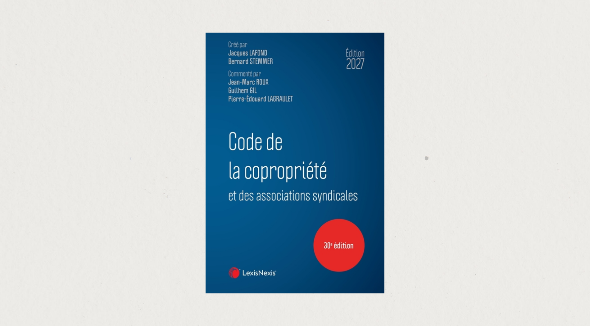 Illustration de l'article Code de la copropriété et des associations syndicales - Édition 2027 